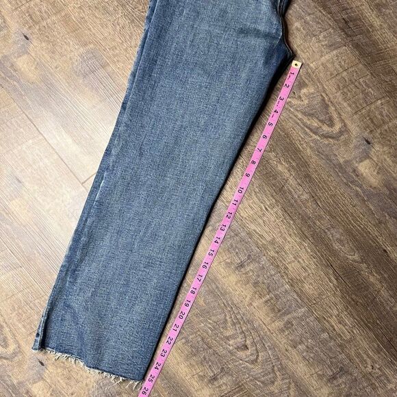 Kenneth Cole Button Fly High Rise Denim Jeans Size 8 - Picture 7 of 9